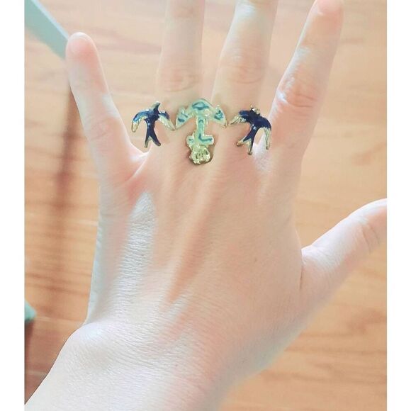 *Clearance* Ladies Trendy Bird Anchor Ring - Picture 9 of 9